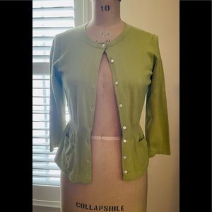 Isda & Co Light Green Cardigan - XS